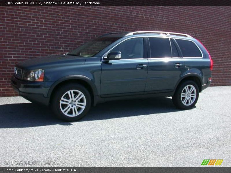 Shadow Blue Metallic / Sandstone 2009 Volvo XC90 3.2