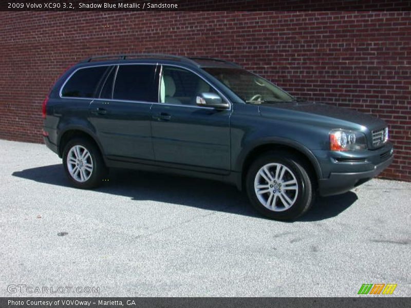 Shadow Blue Metallic / Sandstone 2009 Volvo XC90 3.2