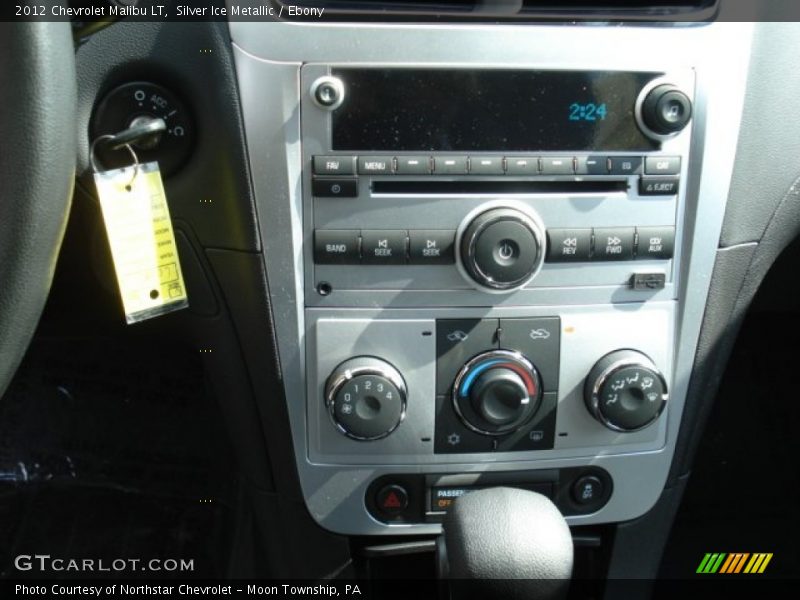 Silver Ice Metallic / Ebony 2012 Chevrolet Malibu LT