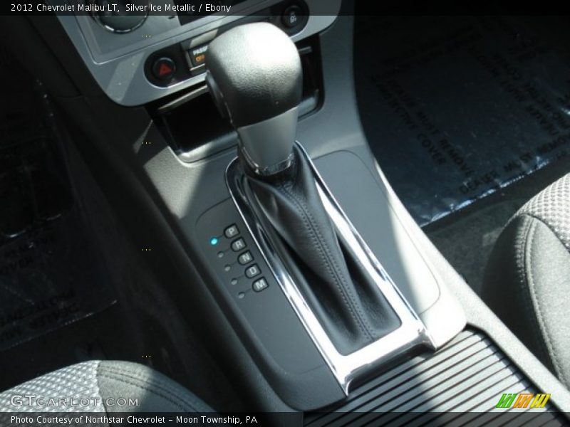 Silver Ice Metallic / Ebony 2012 Chevrolet Malibu LT