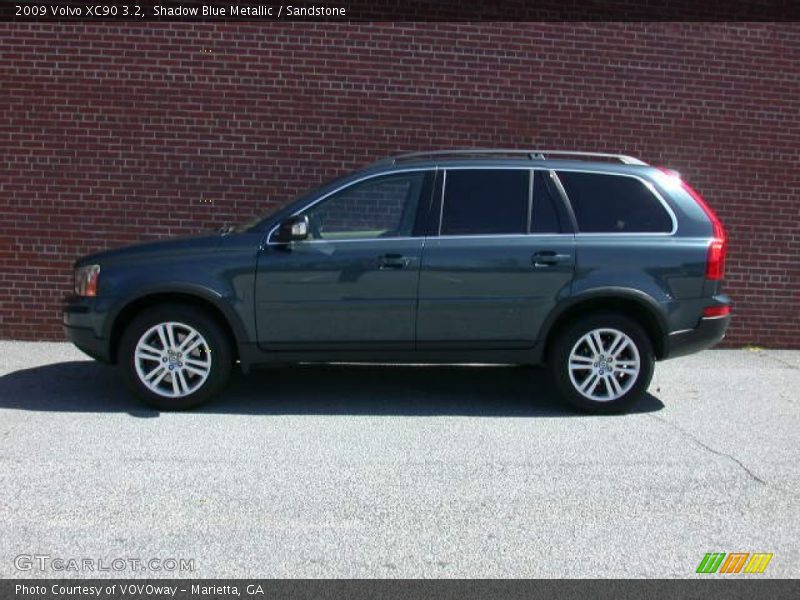Shadow Blue Metallic / Sandstone 2009 Volvo XC90 3.2