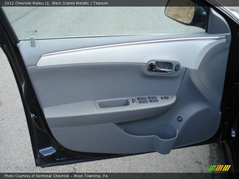 Black Granite Metallic / Titanium 2012 Chevrolet Malibu LS