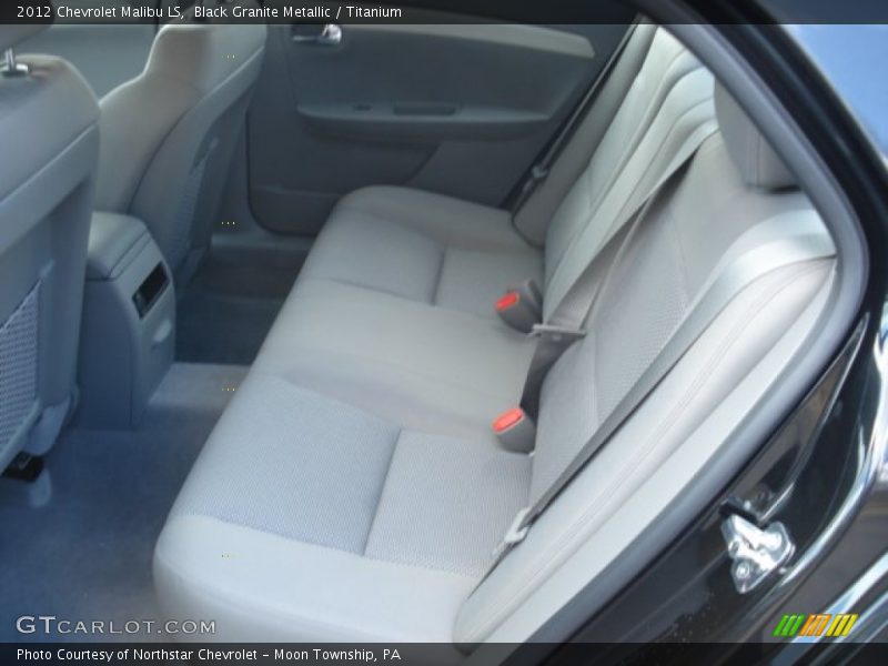 Black Granite Metallic / Titanium 2012 Chevrolet Malibu LS