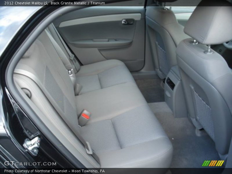 Black Granite Metallic / Titanium 2012 Chevrolet Malibu LS