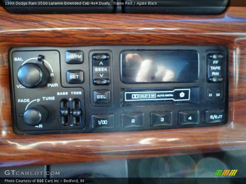 Flame Red / Agate Black 1999 Dodge Ram 3500 Laramie Extended Cab 4x4 Dually