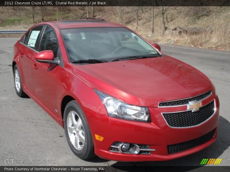 Crystal Red Metallic / Jet Black 2012 Chevrolet Cruze LT/RS
