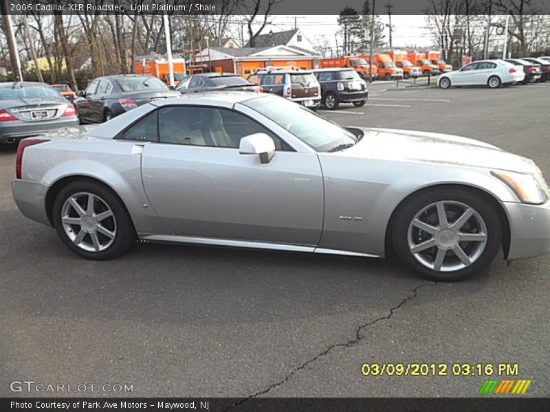 Light Platinum / Shale 2006 Cadillac XLR Roadster