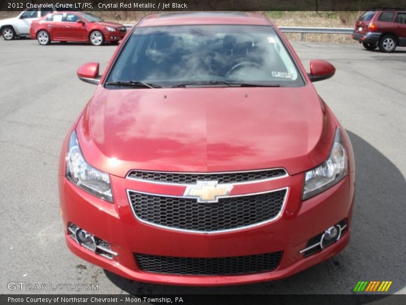 Crystal Red Metallic / Jet Black 2012 Chevrolet Cruze LT/RS