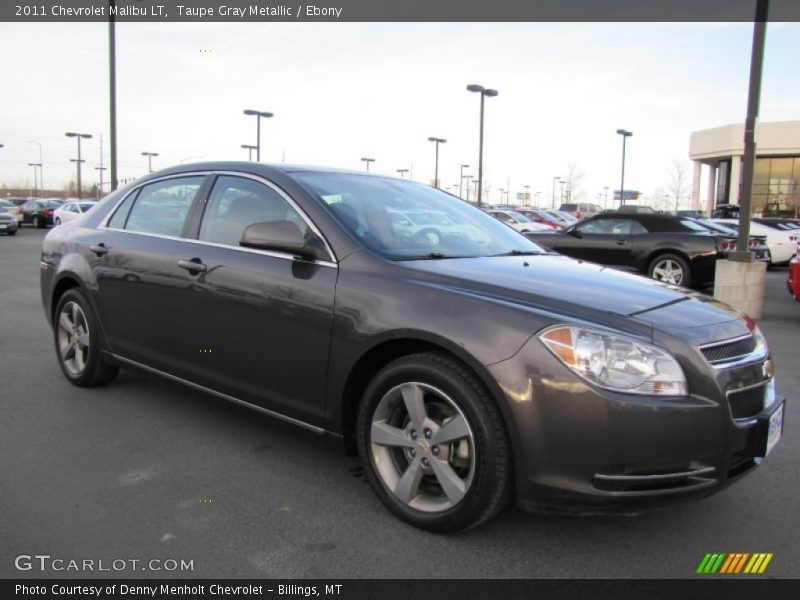 Taupe Gray Metallic / Ebony 2011 Chevrolet Malibu LT