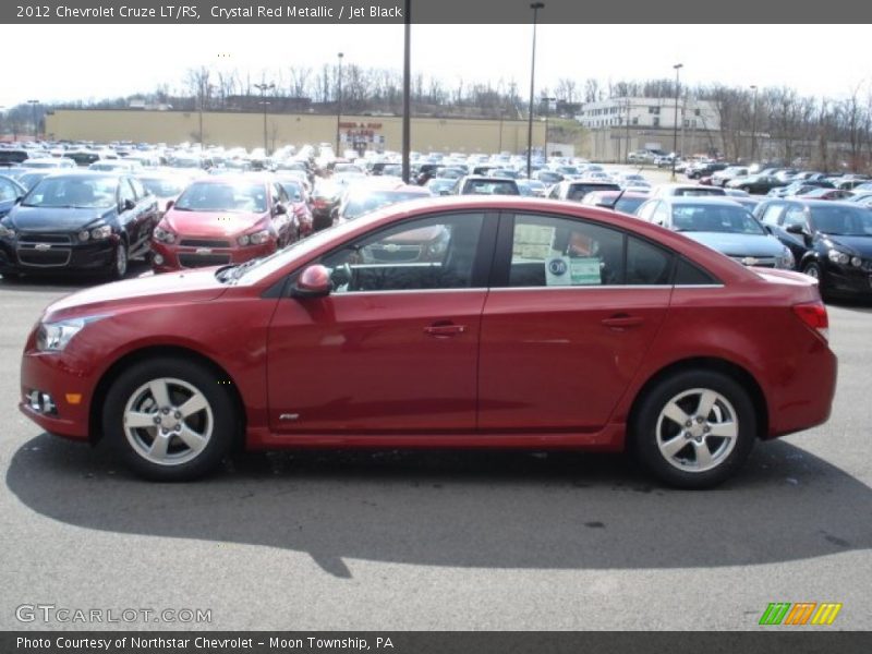 Crystal Red Metallic / Jet Black 2012 Chevrolet Cruze LT/RS