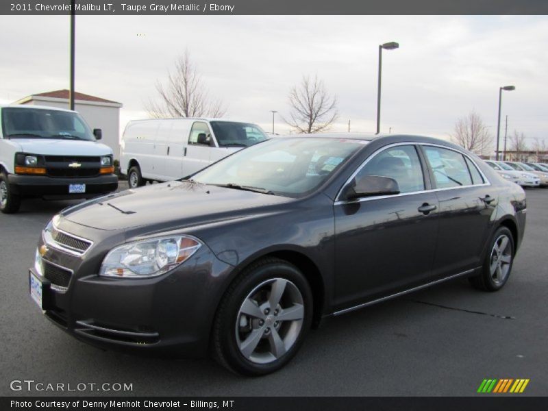 Taupe Gray Metallic / Ebony 2011 Chevrolet Malibu LT