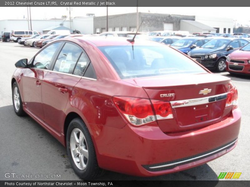 Crystal Red Metallic / Jet Black 2012 Chevrolet Cruze LT/RS
