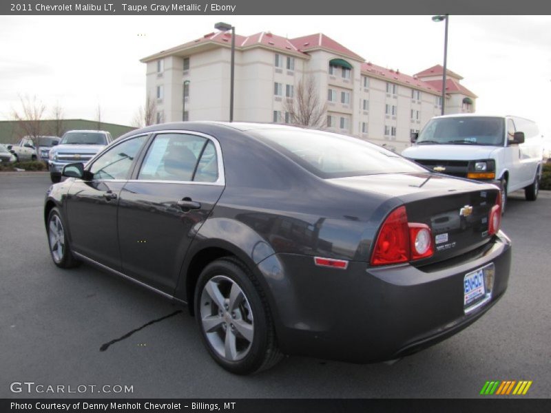 Taupe Gray Metallic / Ebony 2011 Chevrolet Malibu LT