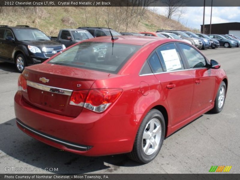 Crystal Red Metallic / Jet Black 2012 Chevrolet Cruze LT/RS