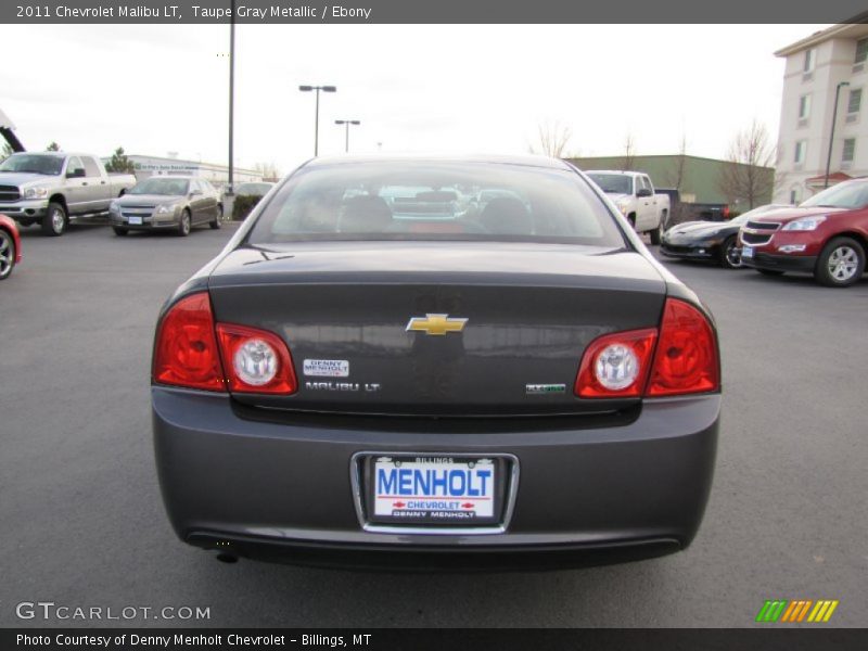Taupe Gray Metallic / Ebony 2011 Chevrolet Malibu LT