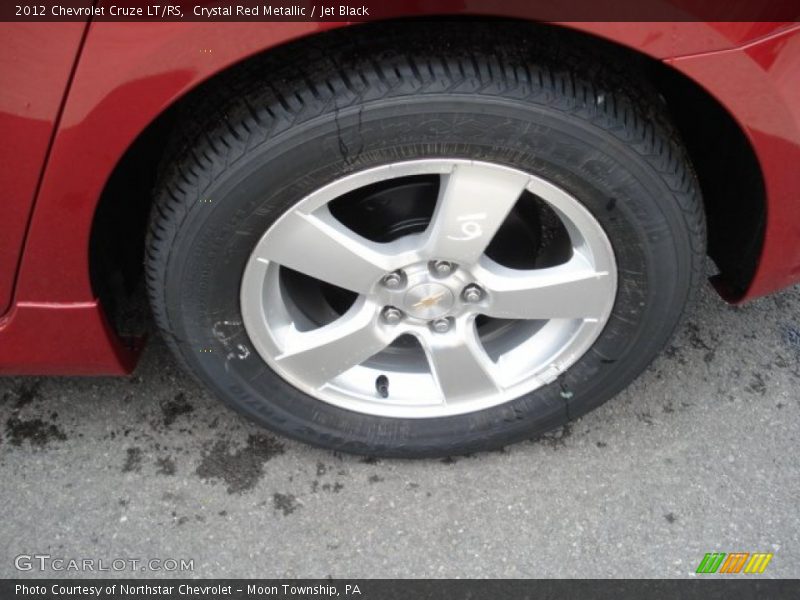 Crystal Red Metallic / Jet Black 2012 Chevrolet Cruze LT/RS