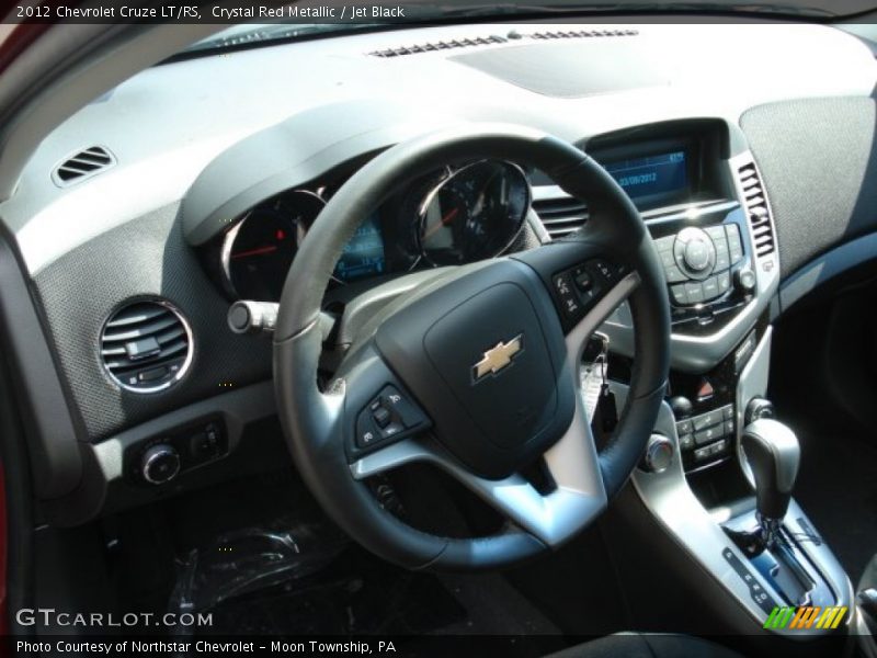 Crystal Red Metallic / Jet Black 2012 Chevrolet Cruze LT/RS