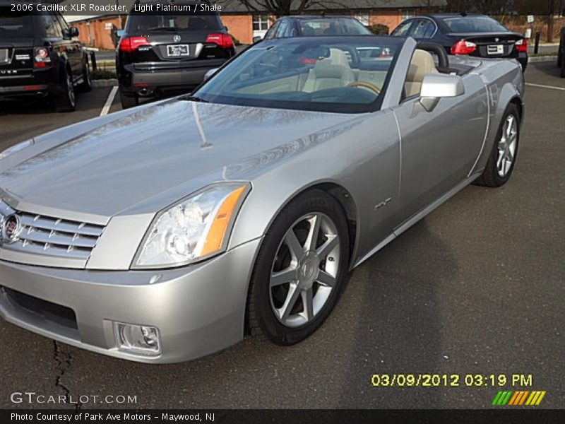 Light Platinum / Shale 2006 Cadillac XLR Roadster