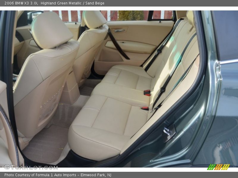 Highland Green Metallic / Sand Beige 2006 BMW X3 3.0i