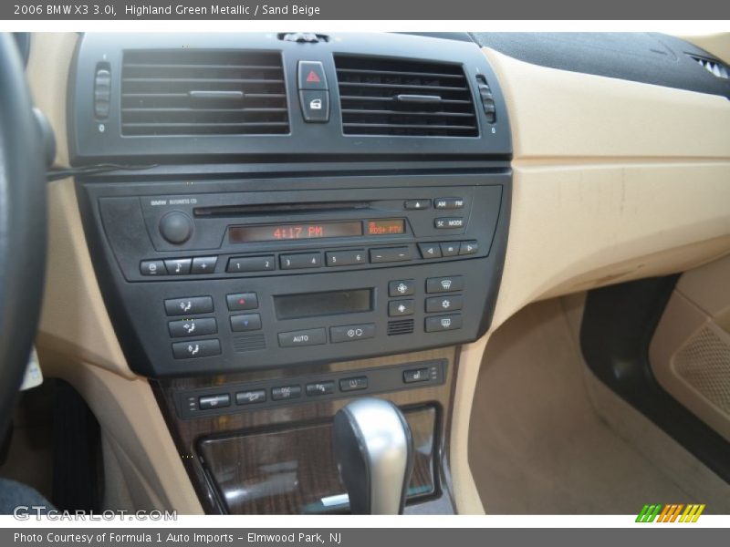 Highland Green Metallic / Sand Beige 2006 BMW X3 3.0i