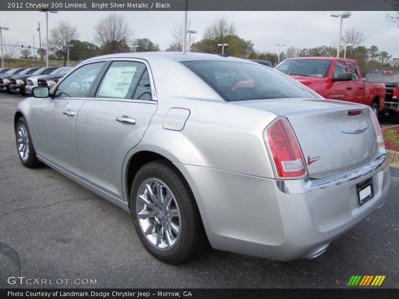 Bright Silver Metallic / Black 2012 Chrysler 300 Limited