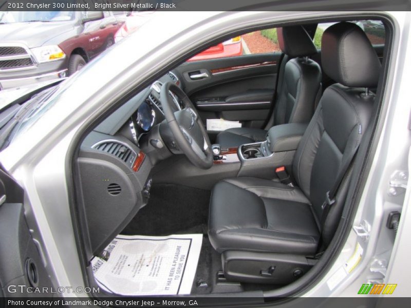 Front Seat of 2012 300 Limited