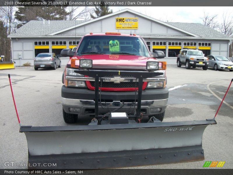 Victory Red / Dark Charcoal 2003 Chevrolet Silverado 2500HD LT Extended Cab 4x4