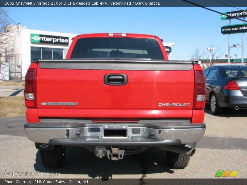 Victory Red / Dark Charcoal 2003 Chevrolet Silverado 2500HD LT Extended Cab 4x4