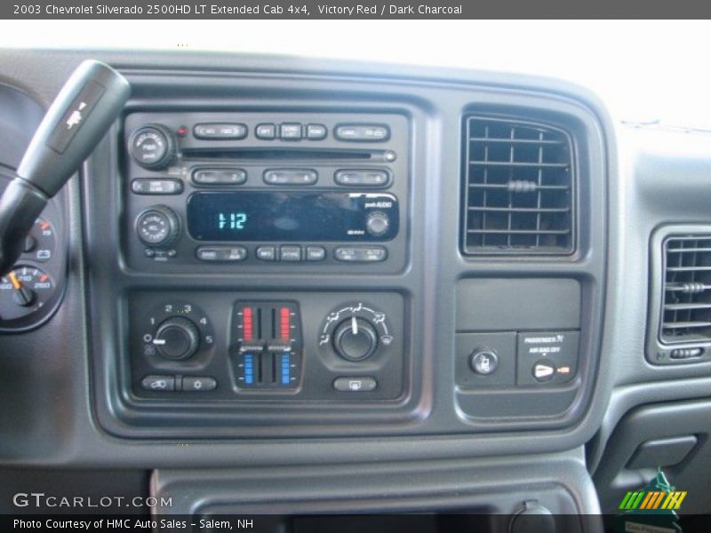 Victory Red / Dark Charcoal 2003 Chevrolet Silverado 2500HD LT Extended Cab 4x4