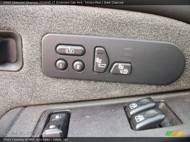 Victory Red / Dark Charcoal 2003 Chevrolet Silverado 2500HD LT Extended Cab 4x4