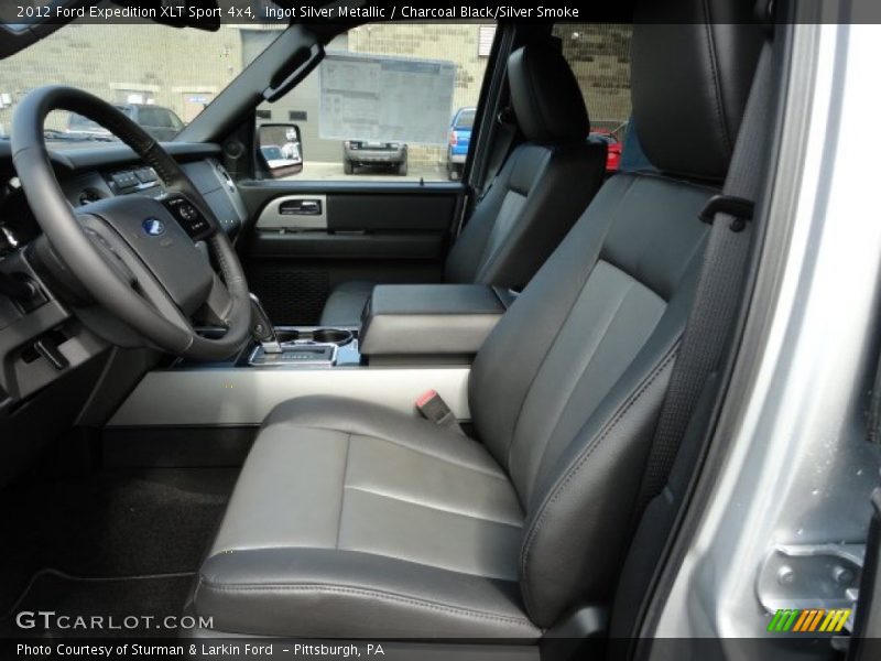  2012 Expedition XLT Sport 4x4 Charcoal Black/Silver Smoke Interior