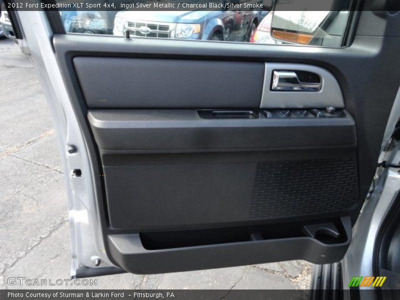 Ingot Silver Metallic / Charcoal Black/Silver Smoke 2012 Ford Expedition XLT Sport 4x4