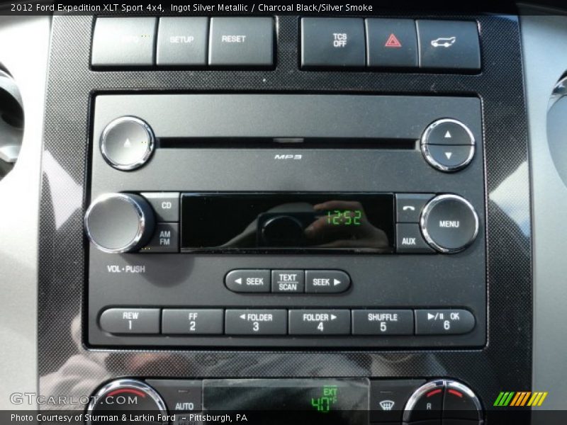 Ingot Silver Metallic / Charcoal Black/Silver Smoke 2012 Ford Expedition XLT Sport 4x4