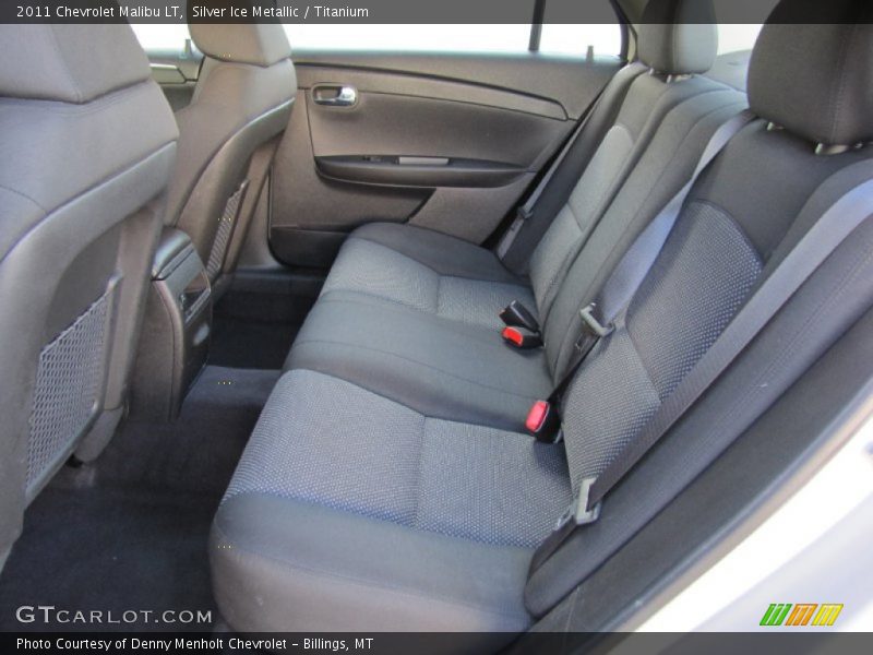 Silver Ice Metallic / Titanium 2011 Chevrolet Malibu LT