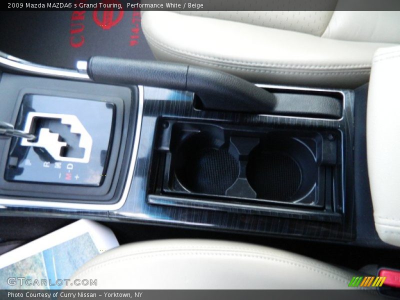 Performance White / Beige 2009 Mazda MAZDA6 s Grand Touring