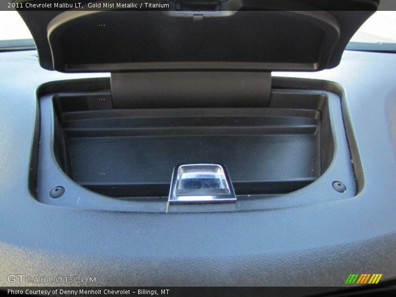 Gold Mist Metallic / Titanium 2011 Chevrolet Malibu LT