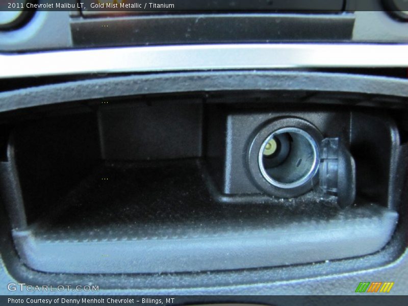 Gold Mist Metallic / Titanium 2011 Chevrolet Malibu LT