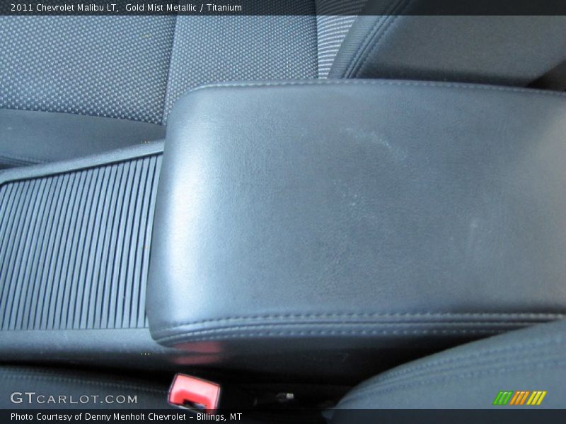 Gold Mist Metallic / Titanium 2011 Chevrolet Malibu LT