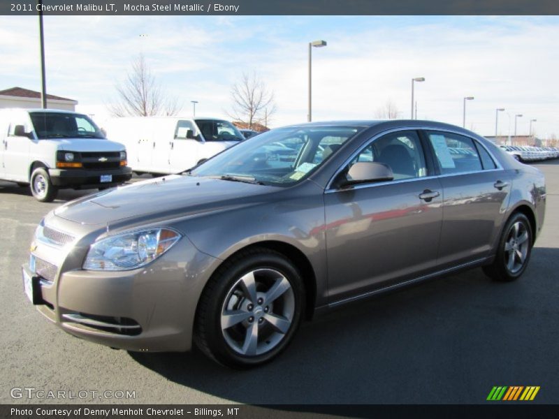 Mocha Steel Metallic / Ebony 2011 Chevrolet Malibu LT