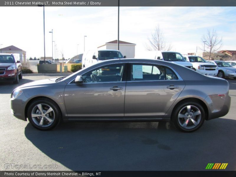 Mocha Steel Metallic / Ebony 2011 Chevrolet Malibu LT