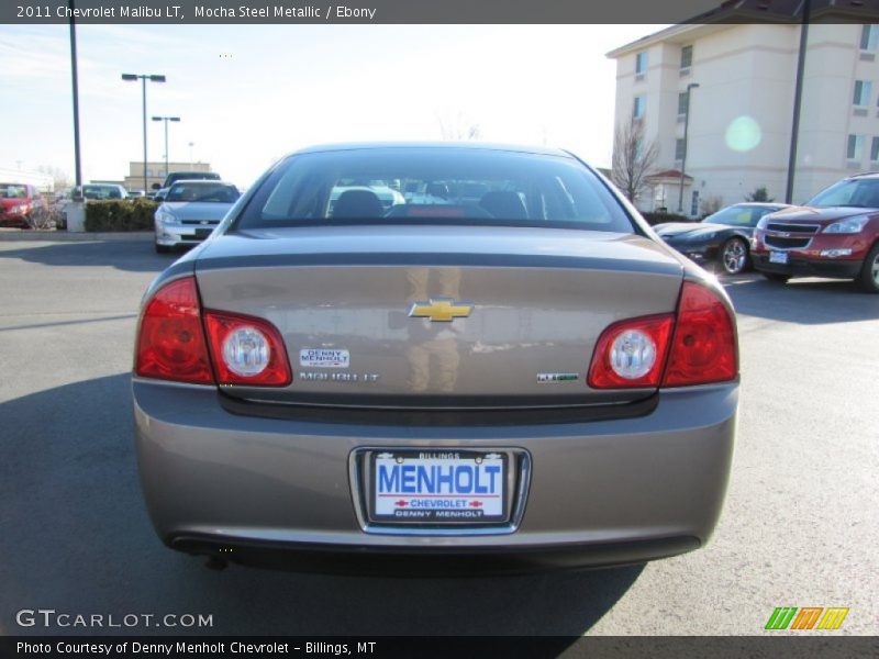 Mocha Steel Metallic / Ebony 2011 Chevrolet Malibu LT