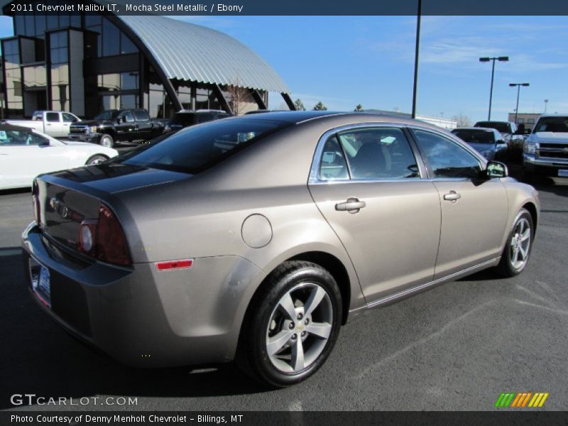 Mocha Steel Metallic / Ebony 2011 Chevrolet Malibu LT