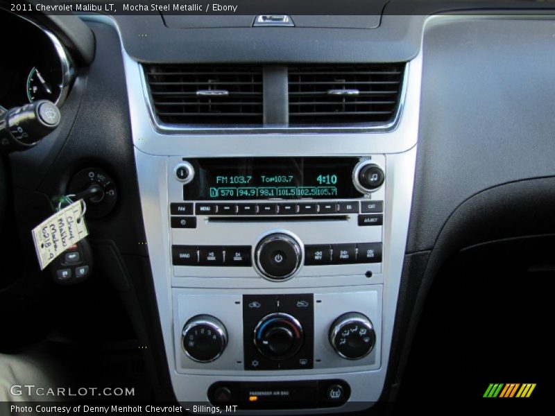 Mocha Steel Metallic / Ebony 2011 Chevrolet Malibu LT