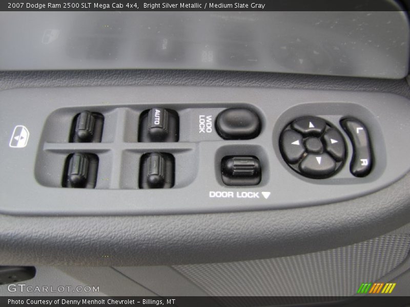Bright Silver Metallic / Medium Slate Gray 2007 Dodge Ram 2500 SLT Mega Cab 4x4