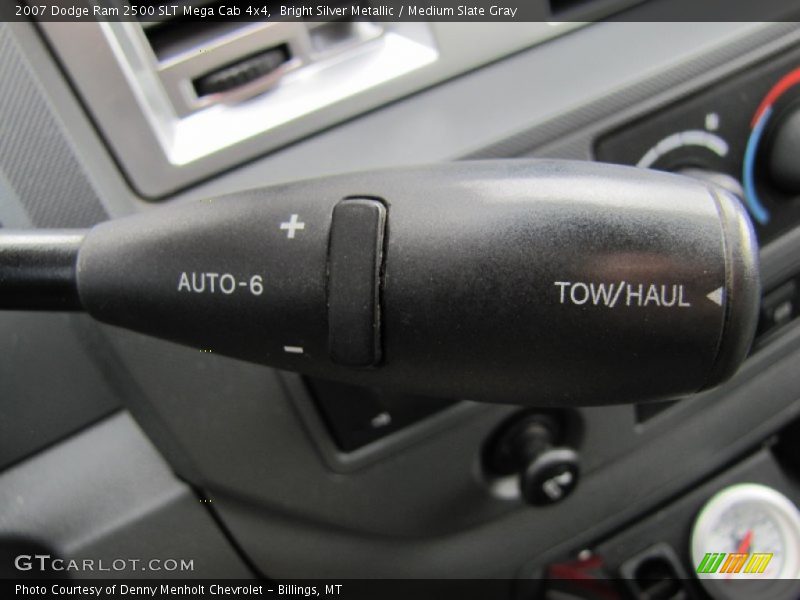 Bright Silver Metallic / Medium Slate Gray 2007 Dodge Ram 2500 SLT Mega Cab 4x4