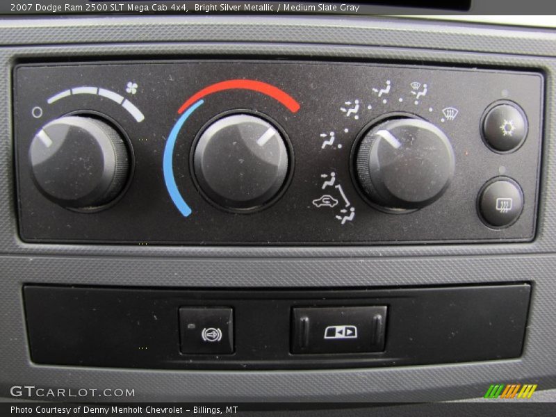 Bright Silver Metallic / Medium Slate Gray 2007 Dodge Ram 2500 SLT Mega Cab 4x4