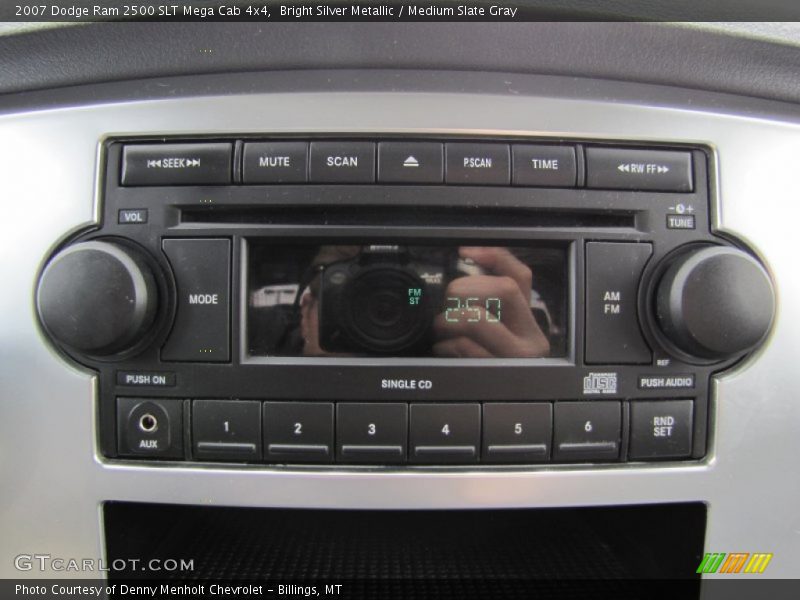 Bright Silver Metallic / Medium Slate Gray 2007 Dodge Ram 2500 SLT Mega Cab 4x4