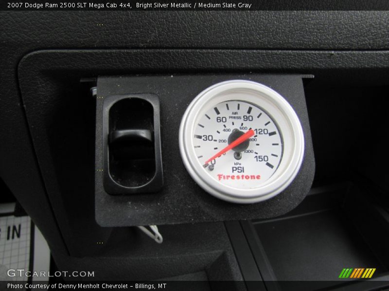 Bright Silver Metallic / Medium Slate Gray 2007 Dodge Ram 2500 SLT Mega Cab 4x4