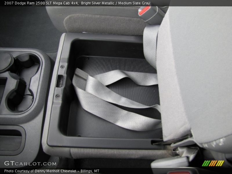 Bright Silver Metallic / Medium Slate Gray 2007 Dodge Ram 2500 SLT Mega Cab 4x4