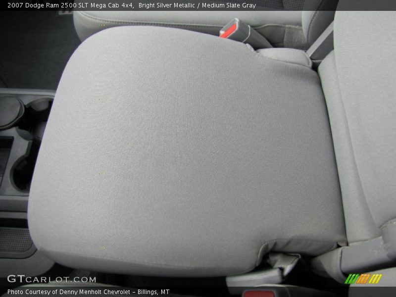 Bright Silver Metallic / Medium Slate Gray 2007 Dodge Ram 2500 SLT Mega Cab 4x4